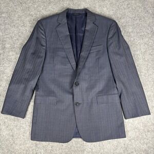 Brooks Brothers 1818 Regent Blazer Men 40R Blue Bemberg Vitale Barberis Wool